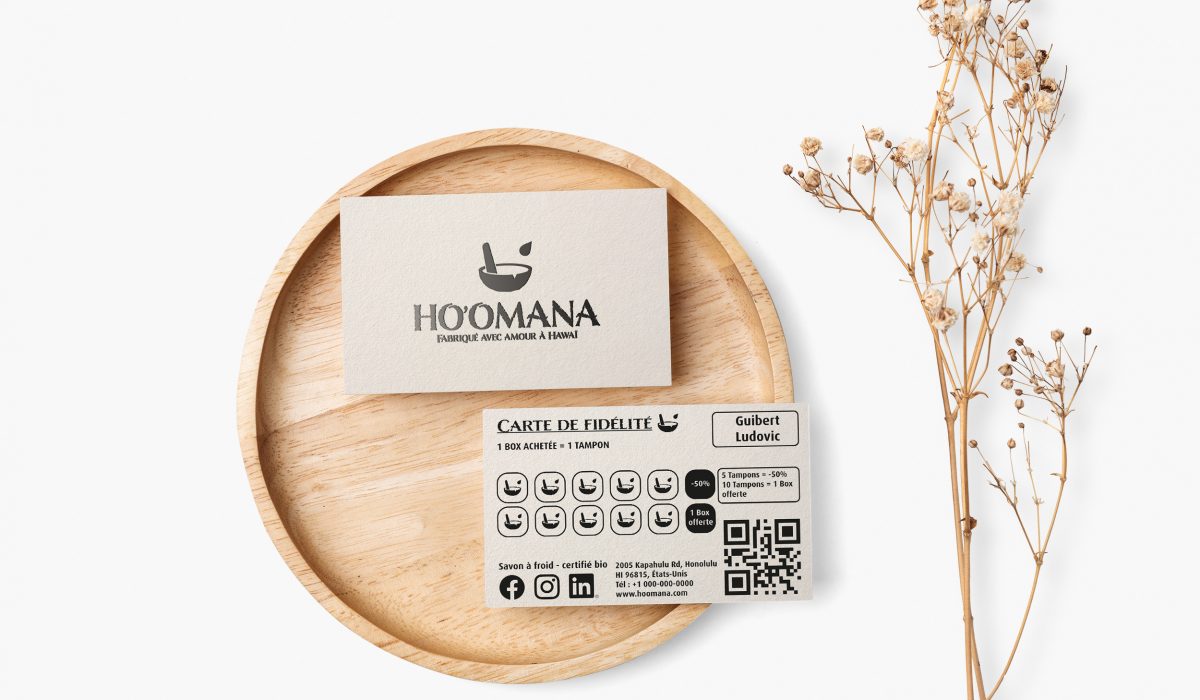 carte de fidélité ho'omana