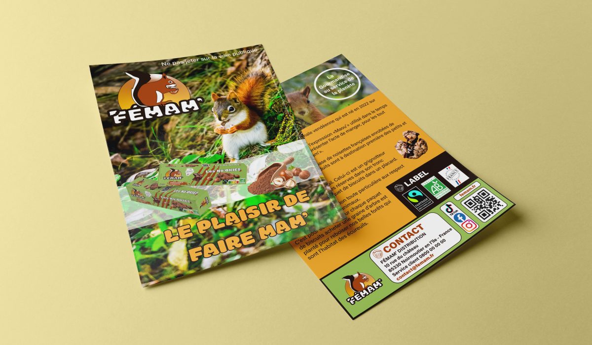 mock up flyer a5